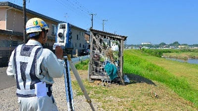 基準点測量の写真2