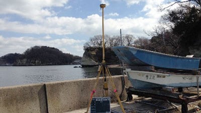 GPS測量の写真1