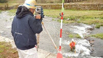 路線測量の写真2