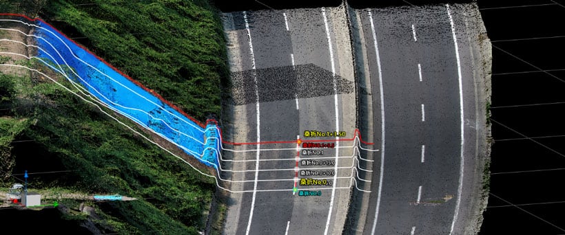 UAV測量の写真2